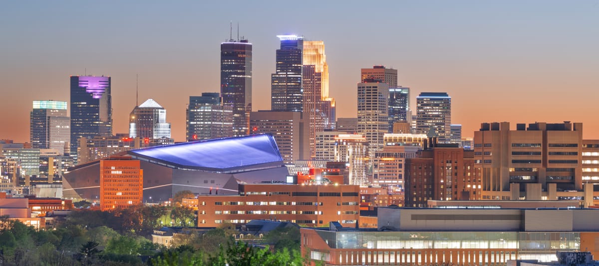 Downtown Minneapolis Skyline